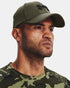 Under Armour hat for man כובע אנדר ארמור בצבע ירוק